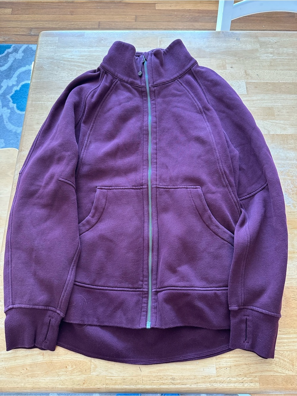 Lululemon full-zip scuba sweatshirt M/L